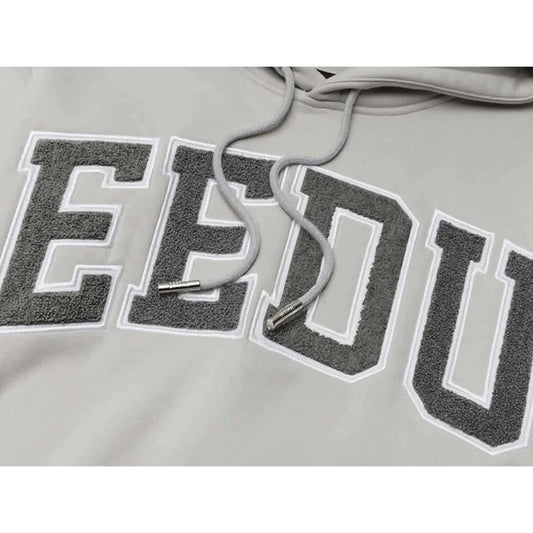 Geedup Team Logo Hoodie 'Grey Monochrome' (2024)
