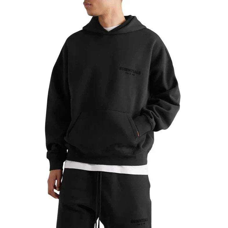 Fear Of God Essentials Black Hoodie