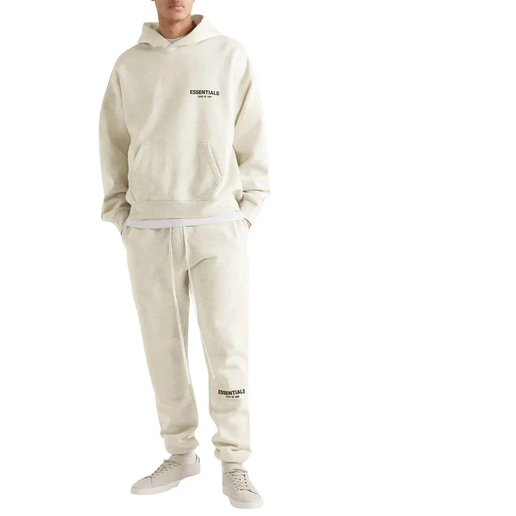 Fear of God Essentials Hoodie Core Light Oatmeal