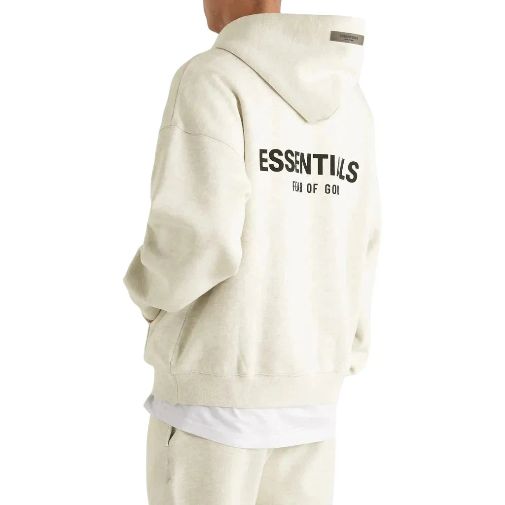 Fear of God Essentials Hoodie Core Light Oatmeal